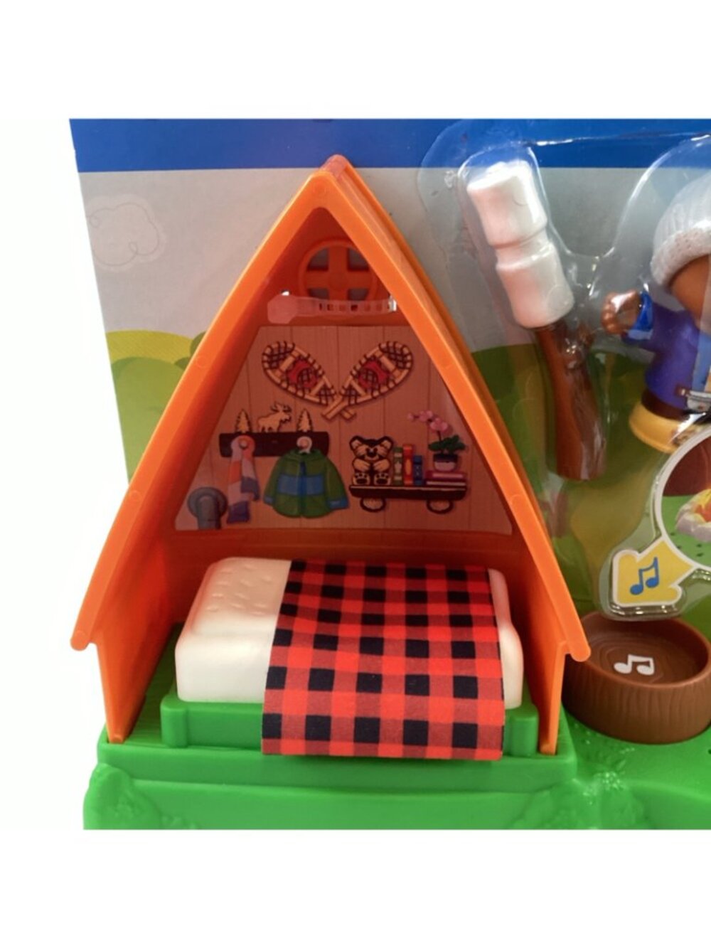 Fisher Price Little People Camping Tent Lights & Sounds Playset 2021 New Sealed - Picture 6 of 6